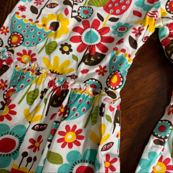 NWT Jelly The Pug Floral Boho Ruffle Leggings - Picture 9 of 12